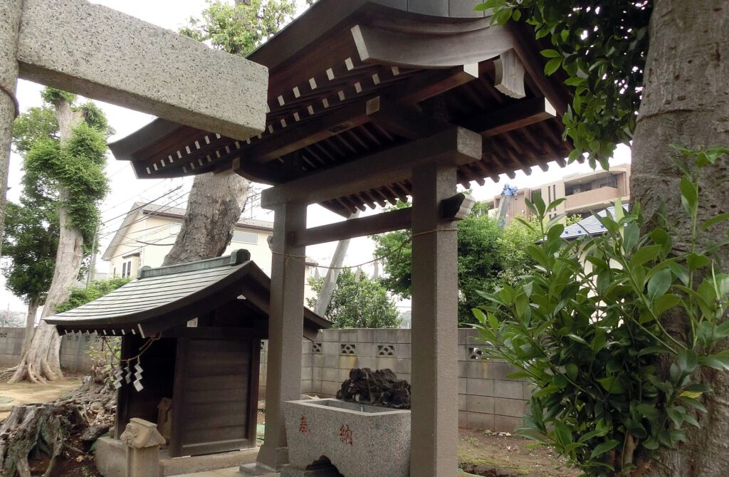 松島八幡神社：手水舎